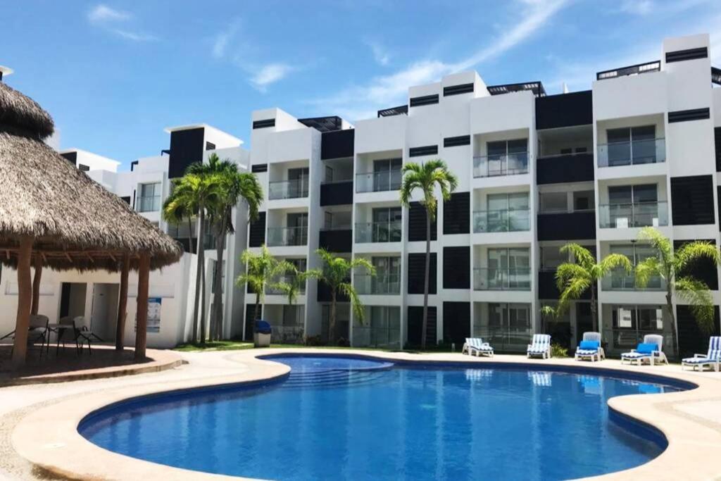 ¡Nuevo! Hermoso Departamento Con Alberca. マンサニージョ エクステリア 写真